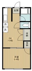 武蔵野ハイツの物件間取画像